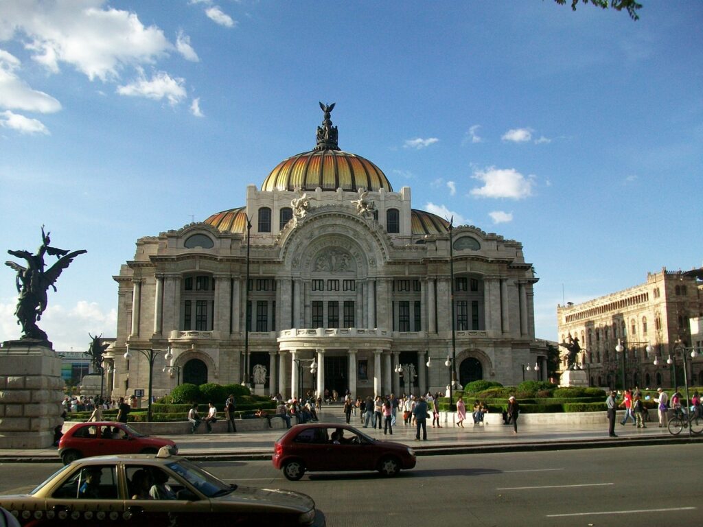 palacio de bellas artes - lots of museums are a trademark of a world destination